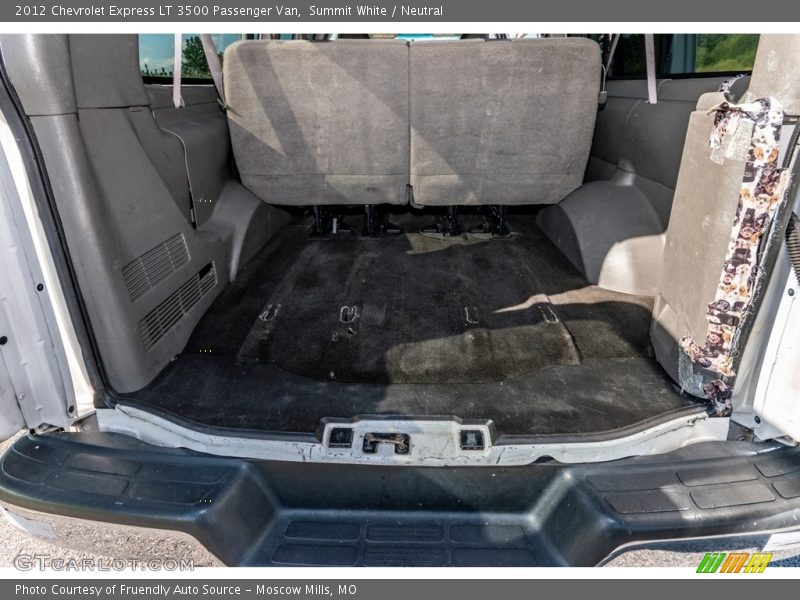 Summit White / Neutral 2012 Chevrolet Express LT 3500 Passenger Van