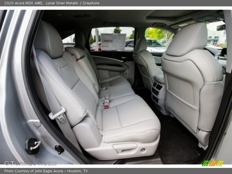 Rear Seat of 2020 MDX AWD
