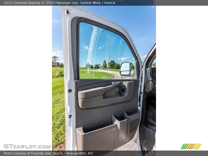 Summit White / Neutral 2012 Chevrolet Express LT 3500 Passenger Van