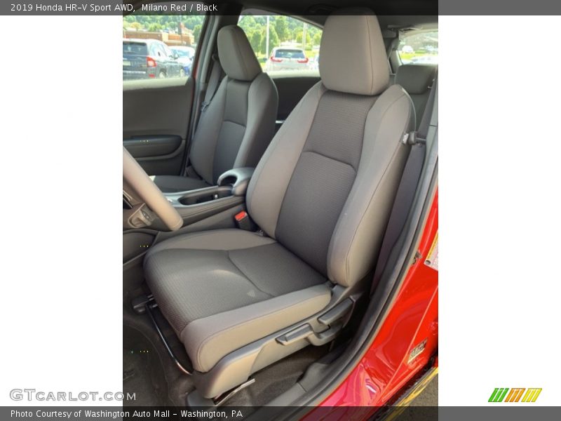 Milano Red / Black 2019 Honda HR-V Sport AWD