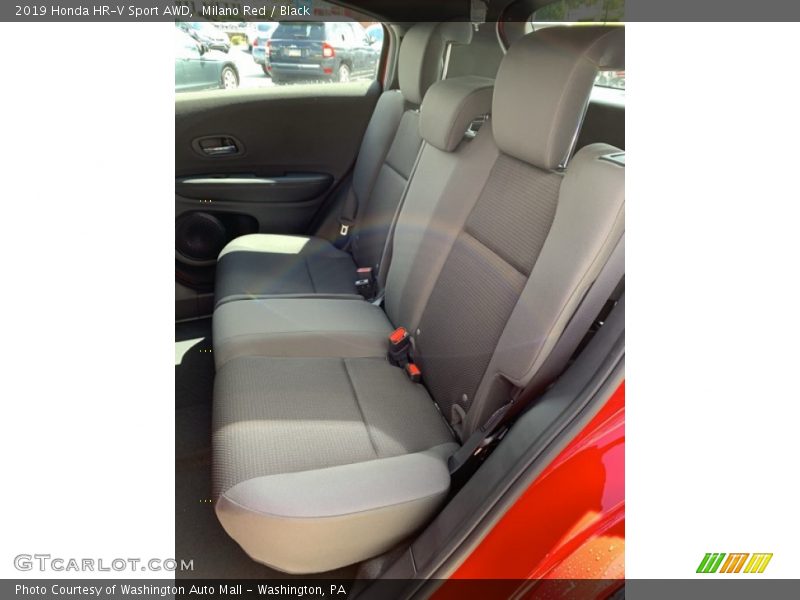Milano Red / Black 2019 Honda HR-V Sport AWD