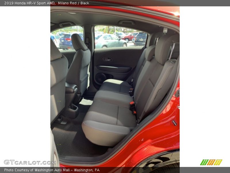 Milano Red / Black 2019 Honda HR-V Sport AWD