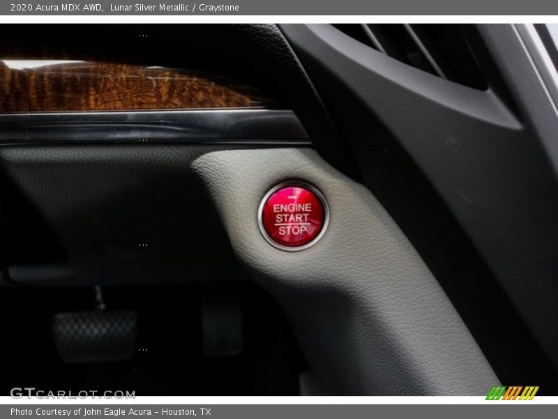 Lunar Silver Metallic / Graystone 2020 Acura MDX AWD