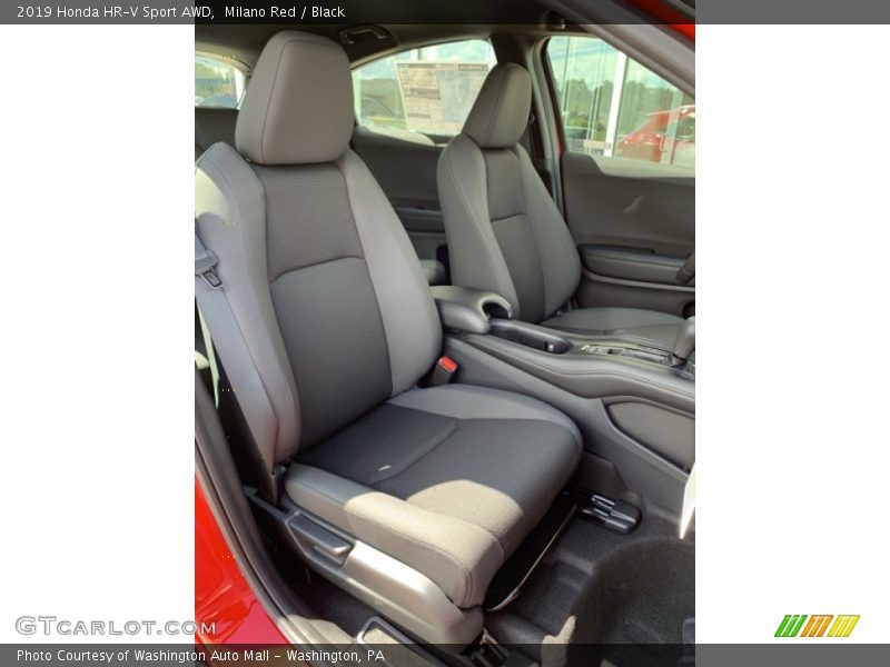 Milano Red / Black 2019 Honda HR-V Sport AWD
