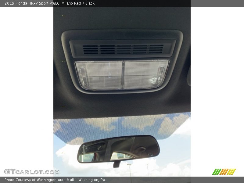 Milano Red / Black 2019 Honda HR-V Sport AWD
