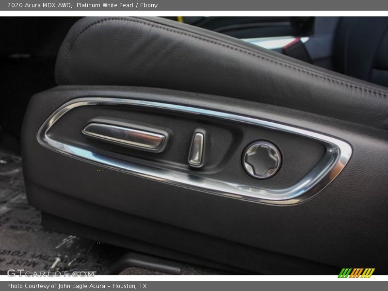 Platinum White Pearl / Ebony 2020 Acura MDX AWD