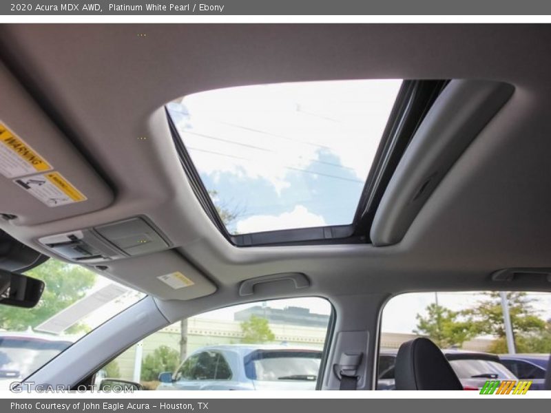 Platinum White Pearl / Ebony 2020 Acura MDX AWD