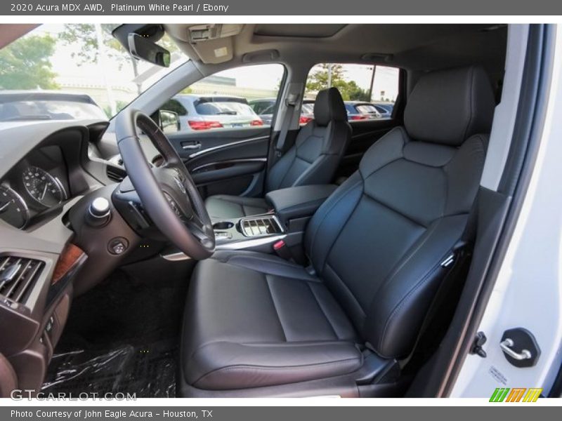 Platinum White Pearl / Ebony 2020 Acura MDX AWD