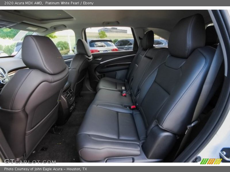 Platinum White Pearl / Ebony 2020 Acura MDX AWD