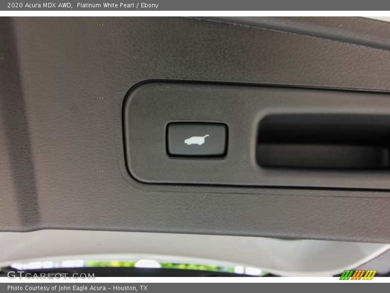 Platinum White Pearl / Ebony 2020 Acura MDX AWD