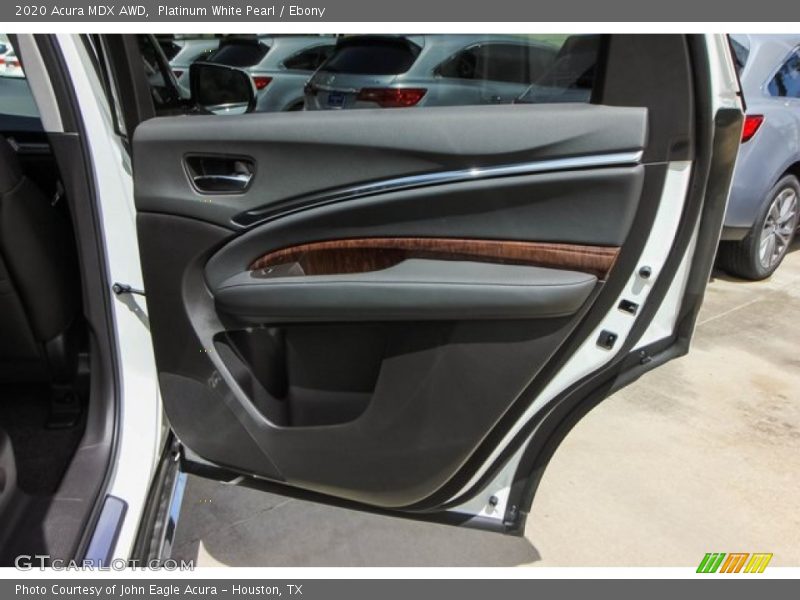 Platinum White Pearl / Ebony 2020 Acura MDX AWD