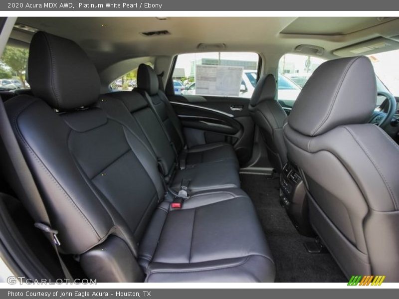 Platinum White Pearl / Ebony 2020 Acura MDX AWD