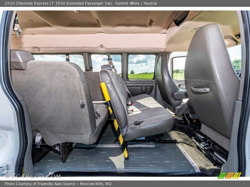 Summit White / Neutral 2010 Chevrolet Express LT 3500 Extended Passenger Van