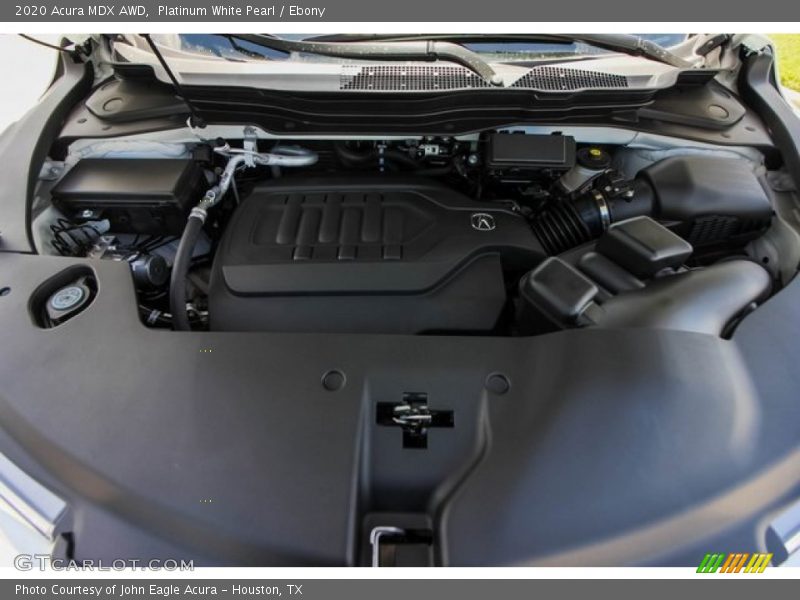 Platinum White Pearl / Ebony 2020 Acura MDX AWD