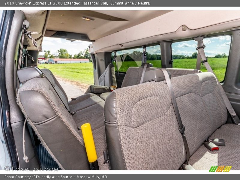 Summit White / Neutral 2010 Chevrolet Express LT 3500 Extended Passenger Van