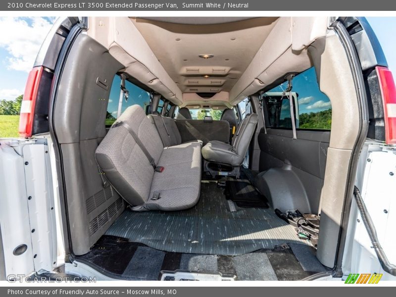 Summit White / Neutral 2010 Chevrolet Express LT 3500 Extended Passenger Van
