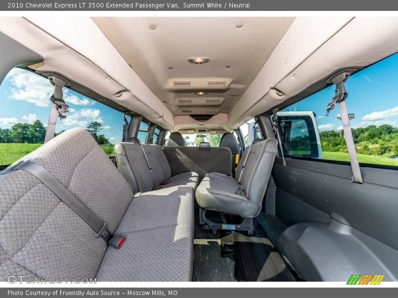 Summit White / Neutral 2010 Chevrolet Express LT 3500 Extended Passenger Van