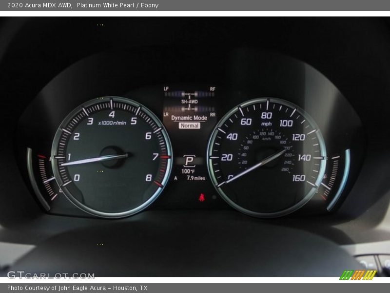 Platinum White Pearl / Ebony 2020 Acura MDX AWD