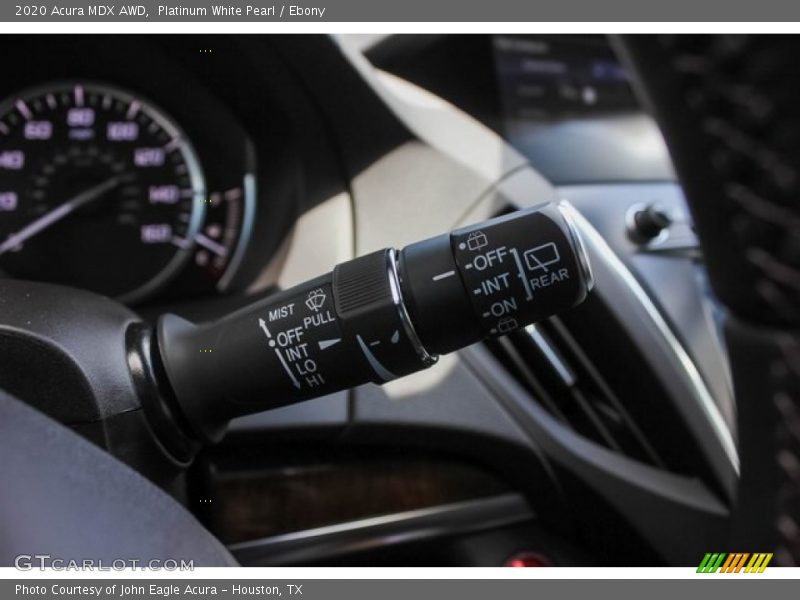 Platinum White Pearl / Ebony 2020 Acura MDX AWD