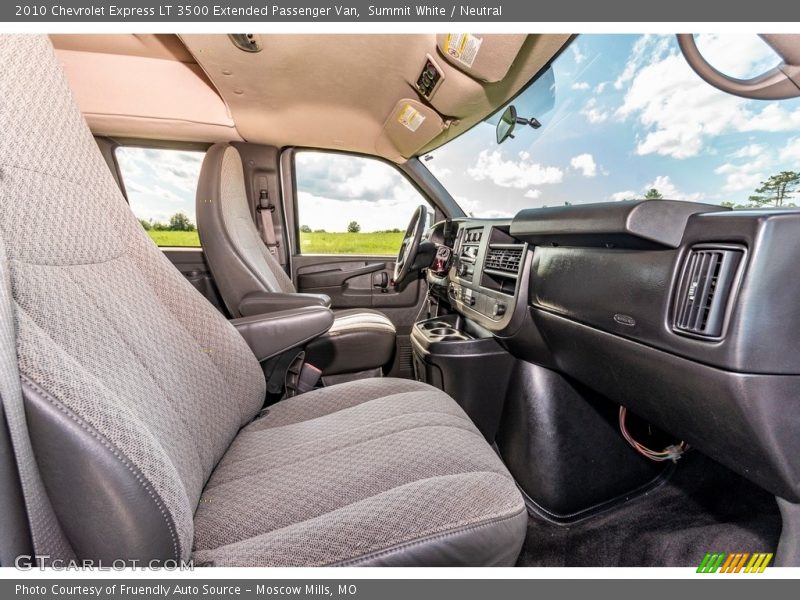 Summit White / Neutral 2010 Chevrolet Express LT 3500 Extended Passenger Van