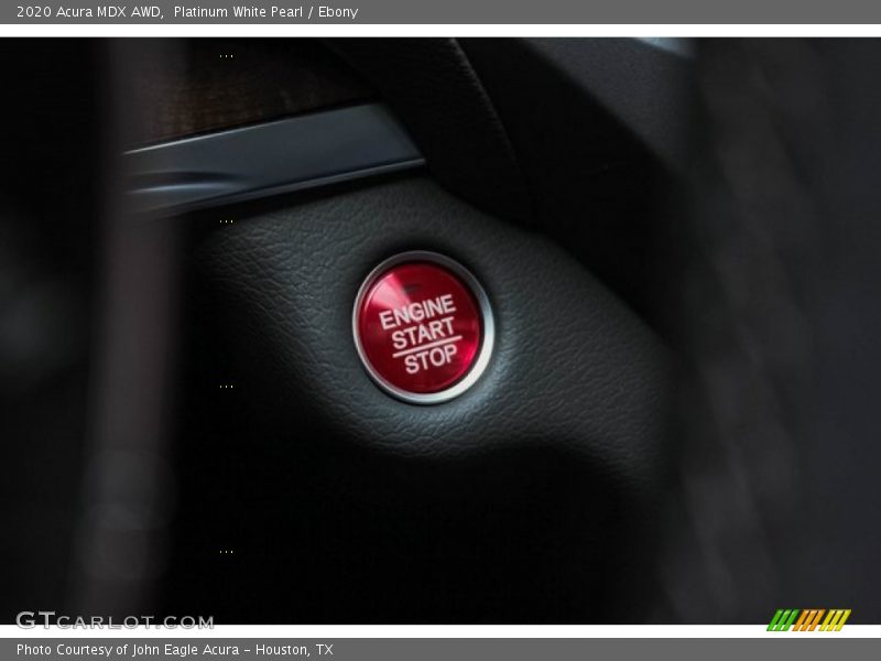Platinum White Pearl / Ebony 2020 Acura MDX AWD