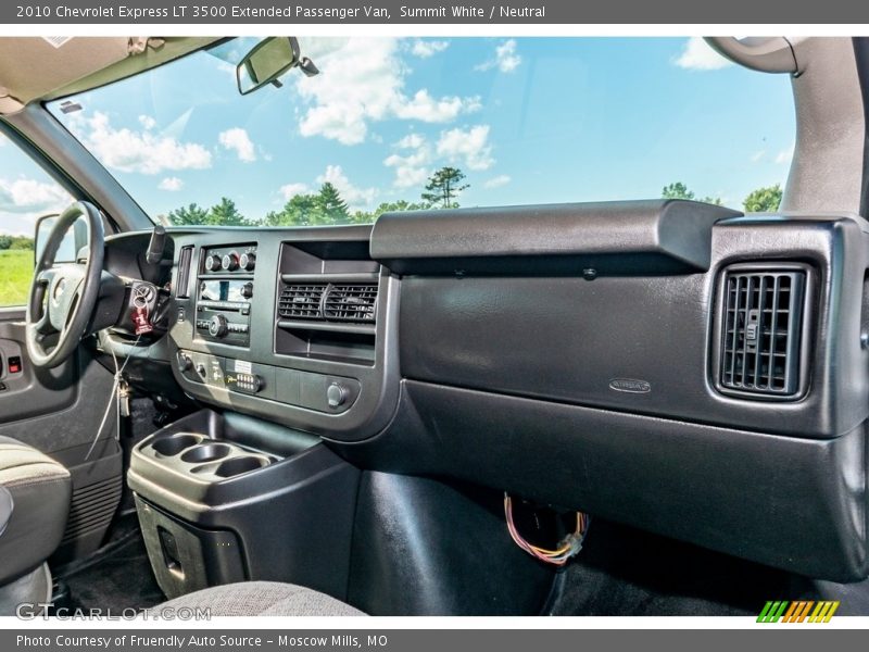Summit White / Neutral 2010 Chevrolet Express LT 3500 Extended Passenger Van