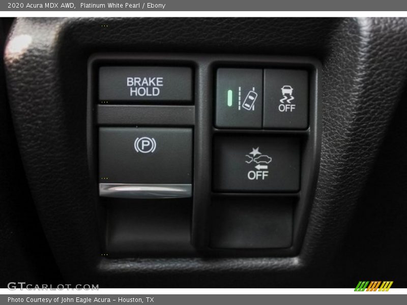 Platinum White Pearl / Ebony 2020 Acura MDX AWD