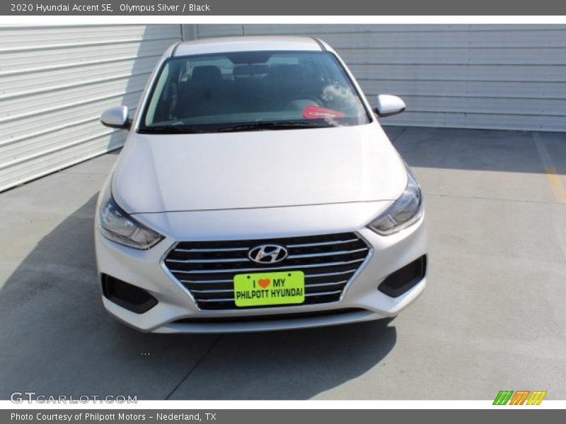 Olympus Silver / Black 2020 Hyundai Accent SE