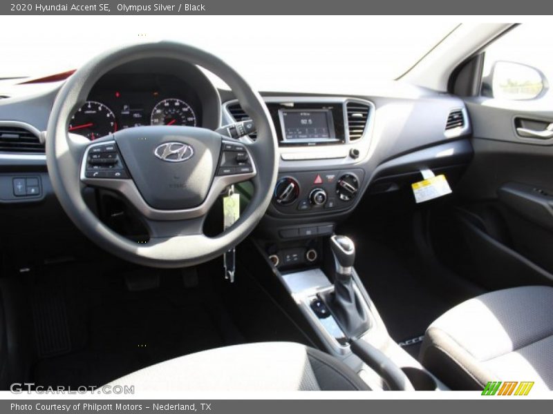 Olympus Silver / Black 2020 Hyundai Accent SE