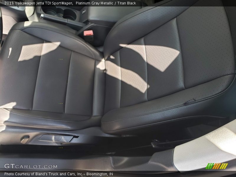 Platinum Gray Metallic / Titan Black 2013 Volkswagen Jetta TDI SportWagen