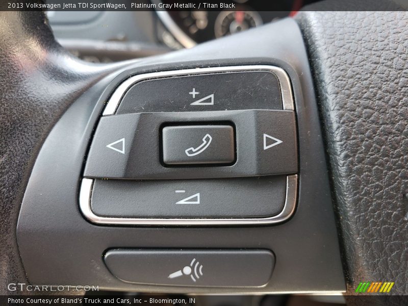 Platinum Gray Metallic / Titan Black 2013 Volkswagen Jetta TDI SportWagen