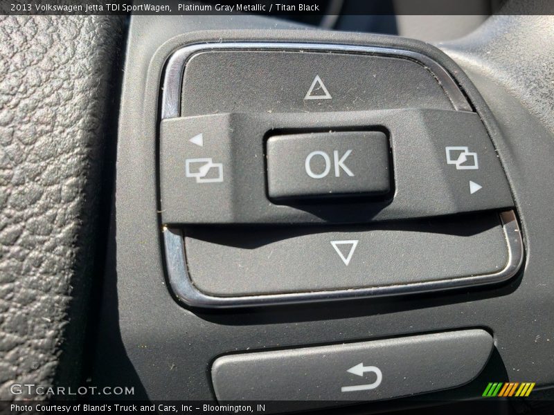 Platinum Gray Metallic / Titan Black 2013 Volkswagen Jetta TDI SportWagen