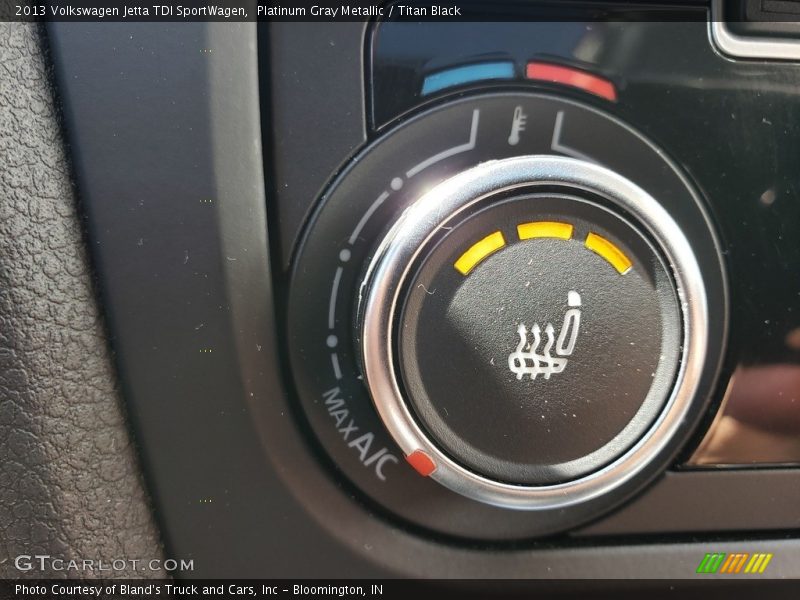 Platinum Gray Metallic / Titan Black 2013 Volkswagen Jetta TDI SportWagen