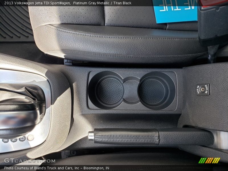 Platinum Gray Metallic / Titan Black 2013 Volkswagen Jetta TDI SportWagen