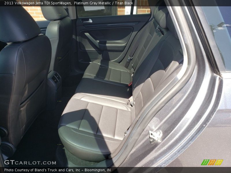 Platinum Gray Metallic / Titan Black 2013 Volkswagen Jetta TDI SportWagen