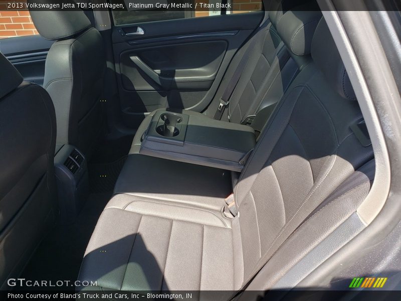 Platinum Gray Metallic / Titan Black 2013 Volkswagen Jetta TDI SportWagen