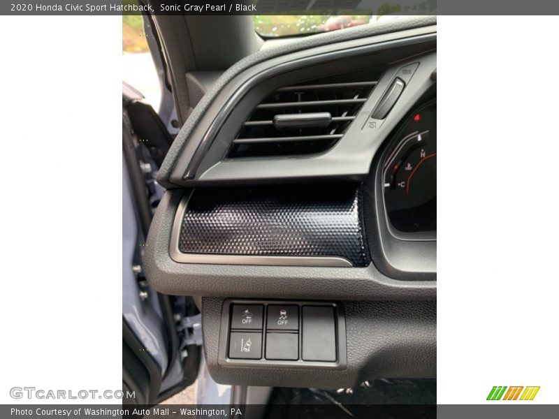 Controls of 2020 Civic Sport Hatchback