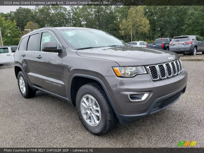 Granite Crystal Metallic / Black 2019 Jeep Grand Cherokee Laredo 4x4