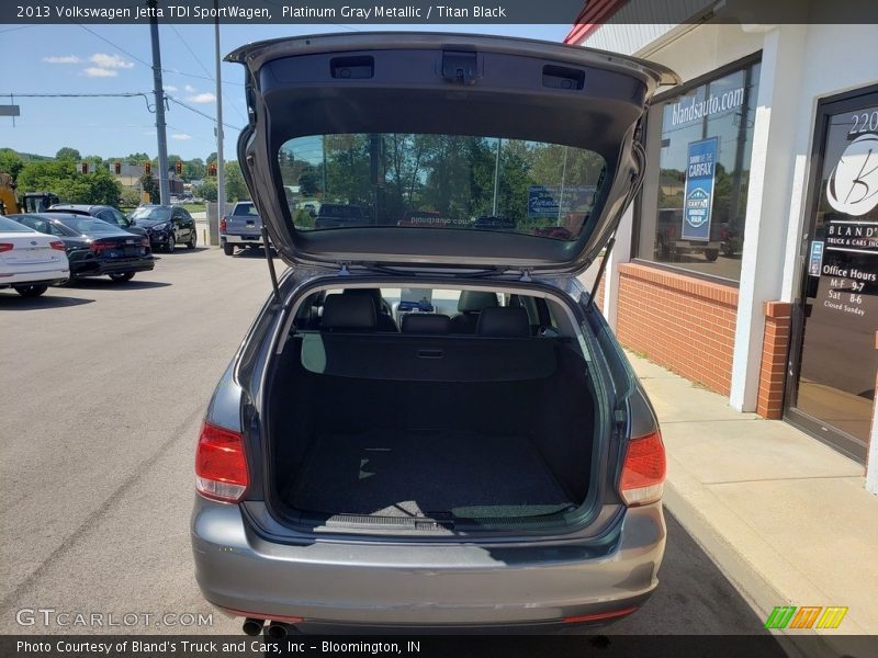 Platinum Gray Metallic / Titan Black 2013 Volkswagen Jetta TDI SportWagen