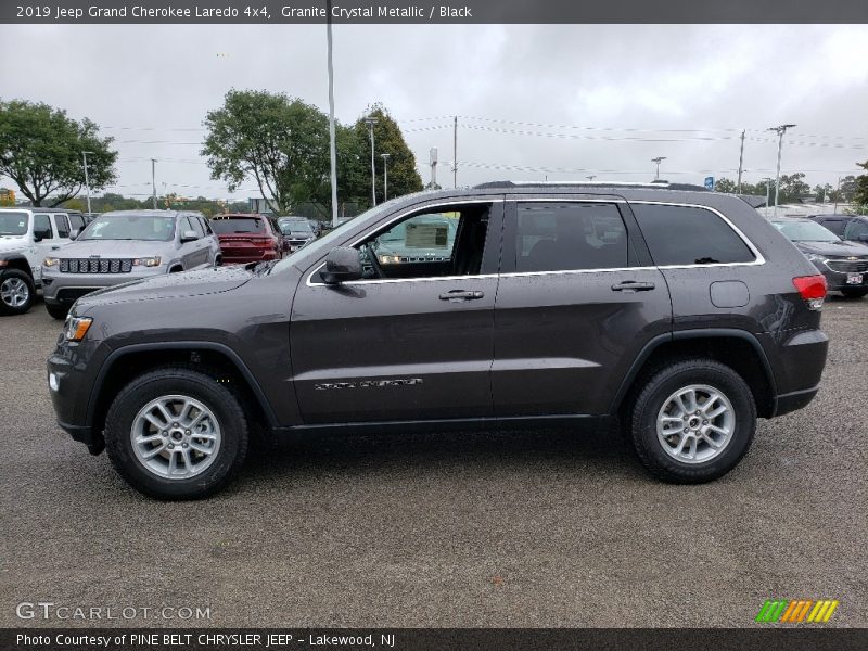 Granite Crystal Metallic / Black 2019 Jeep Grand Cherokee Laredo 4x4