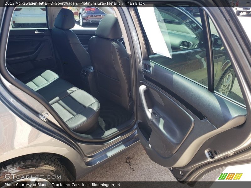 Platinum Gray Metallic / Titan Black 2013 Volkswagen Jetta TDI SportWagen