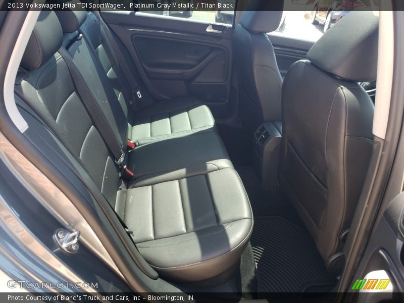 Platinum Gray Metallic / Titan Black 2013 Volkswagen Jetta TDI SportWagen