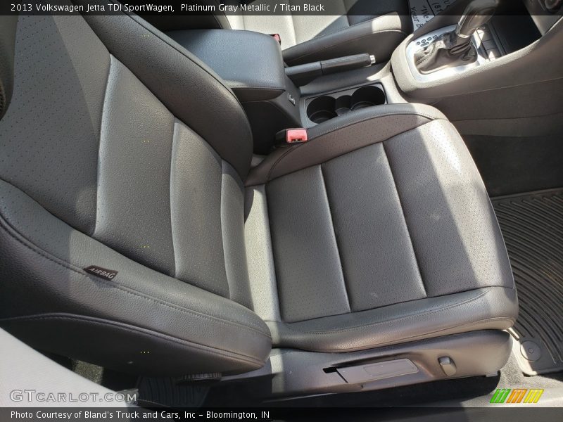 Platinum Gray Metallic / Titan Black 2013 Volkswagen Jetta TDI SportWagen