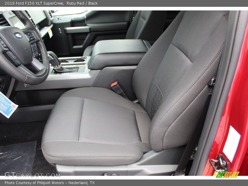 Ruby Red / Black 2019 Ford F150 XLT SuperCrew