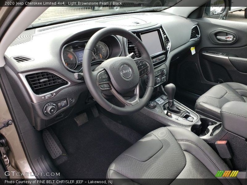  2020 Cherokee Limited 4x4 Black Interior