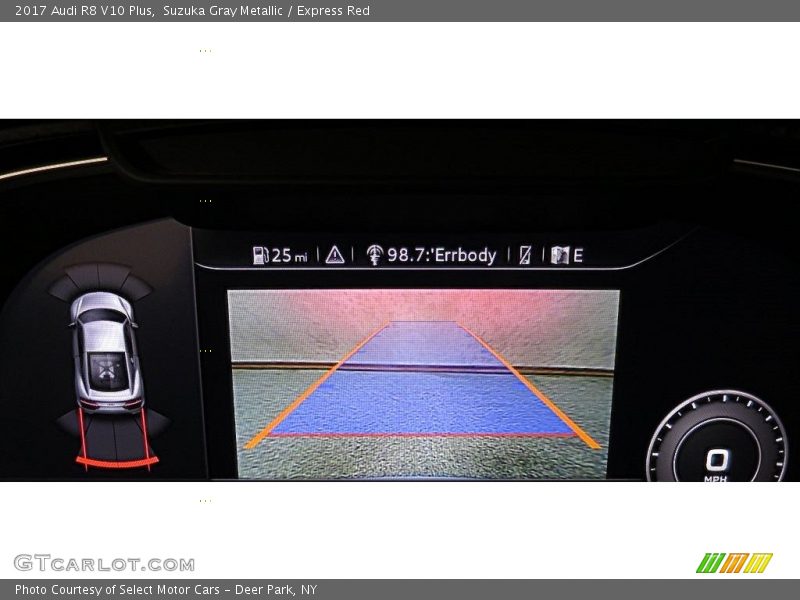 Suzuka Gray Metallic / Express Red 2017 Audi R8 V10 Plus