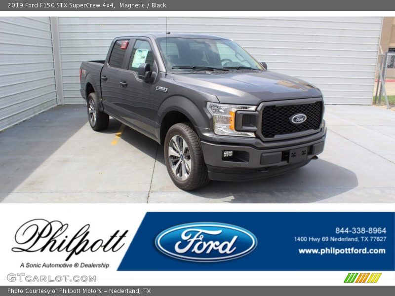 Magnetic / Black 2019 Ford F150 STX SuperCrew 4x4