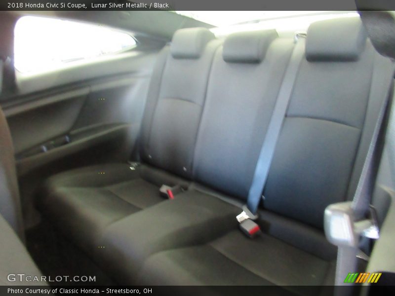 Lunar Silver Metallic / Black 2018 Honda Civic Si Coupe