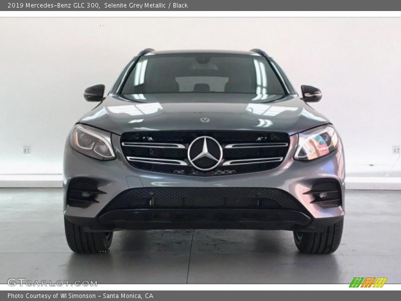 Selenite Grey Metallic / Black 2019 Mercedes-Benz GLC 300