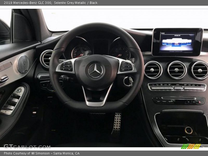 Selenite Grey Metallic / Black 2019 Mercedes-Benz GLC 300